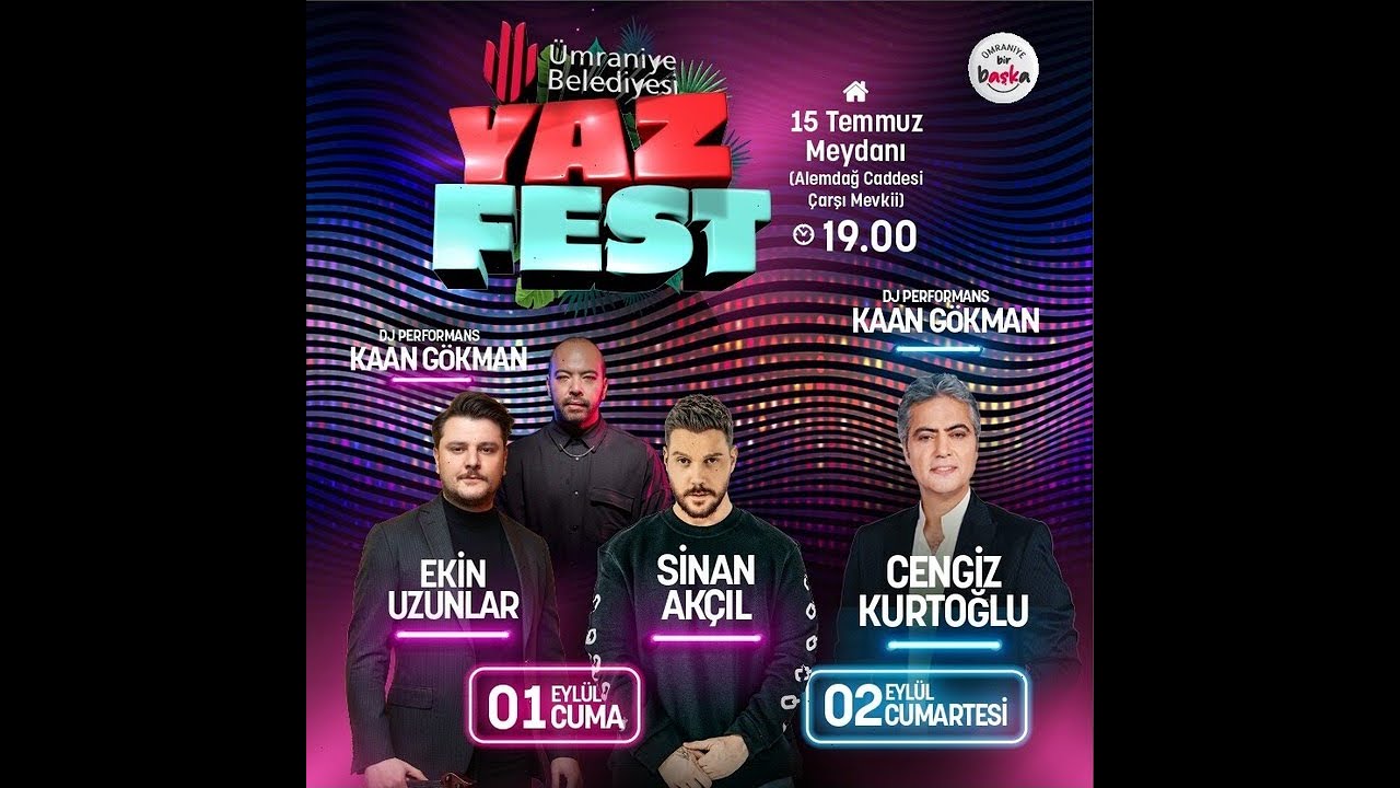 &Uuml;mraniye Belediyesi YAZ FEST 2023