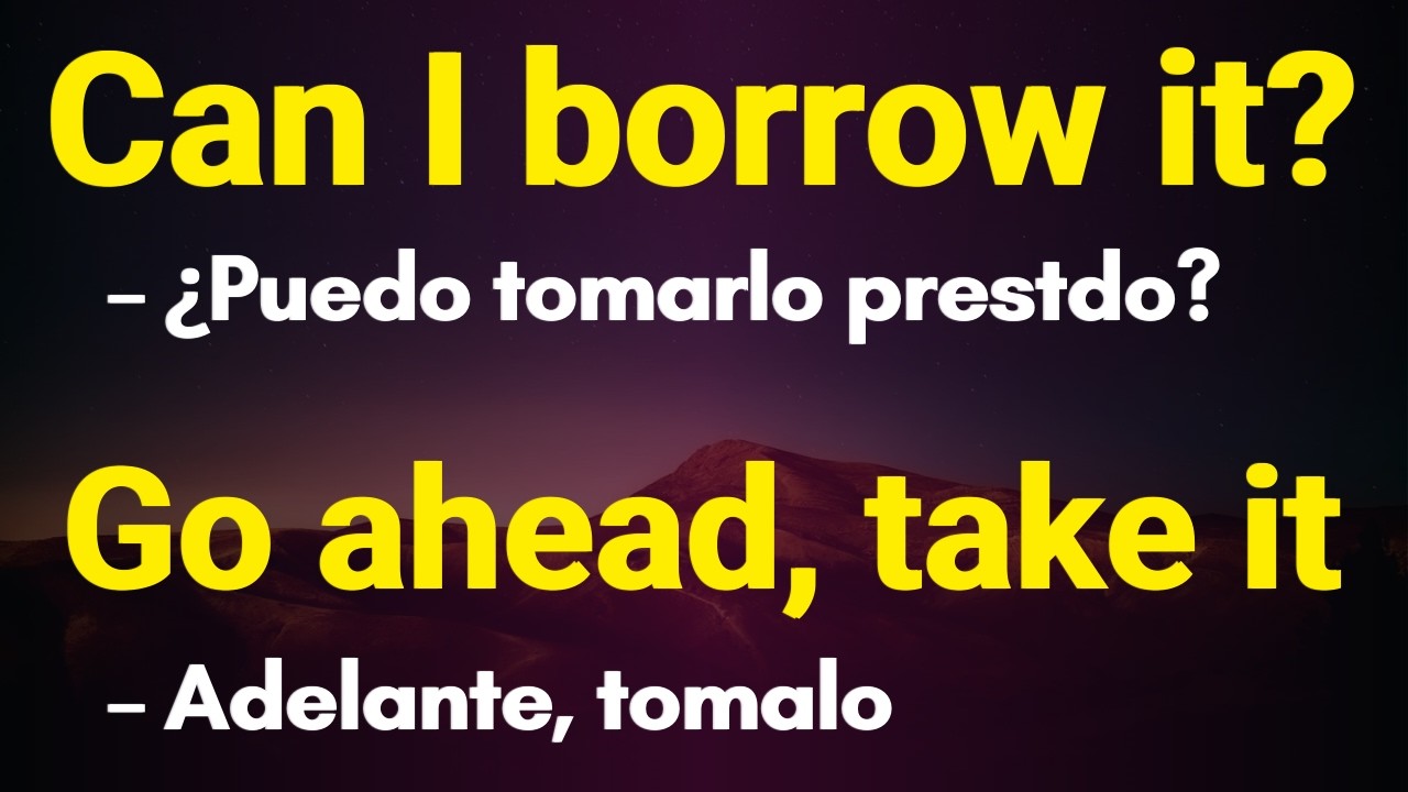 !APRENDE LAS FRASES EN INGLÉS BÁSICO QUE NECESITAS PARA CONVERSAR TODOS LOS DÍAS