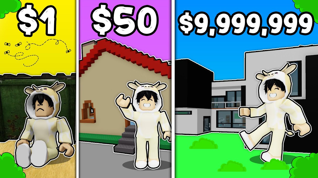 Roblox'ta MİLYON DOLARLIK MALİKANE SATIN ALDIM!!