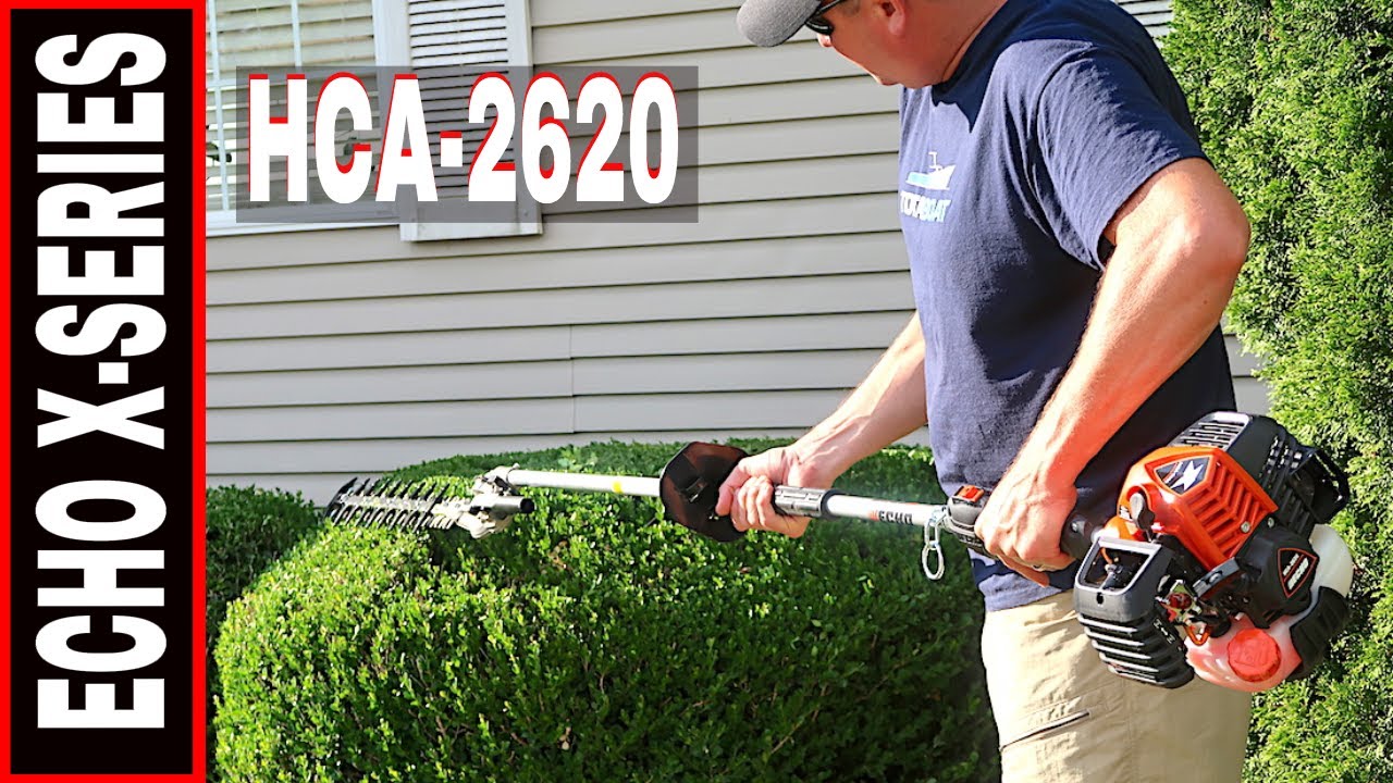 PROFESSIONAL GRADE ECHO ARTICULATING HEDGE TRIMMER HCA-2620 REVIEW!
