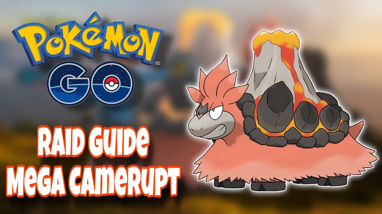 Гайд по рейду Mega Camerupt &ndash; лучшие контрмеры и советы в Pok&eacute;mon GO! #pokemon #pokemongo