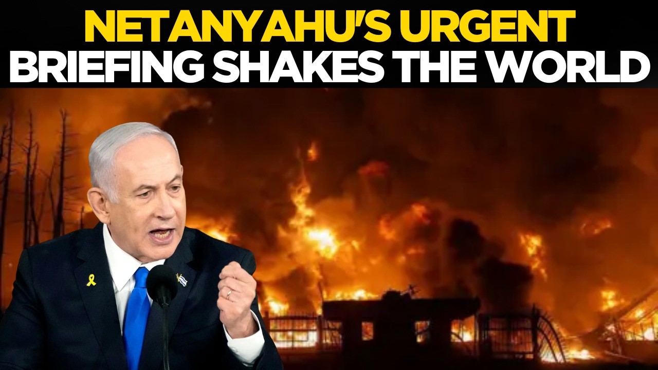 NETANYAHU'S ADDRESS LIVE | Israeli PM Speaks to the World on Iran Nuclear Threat | World News Live