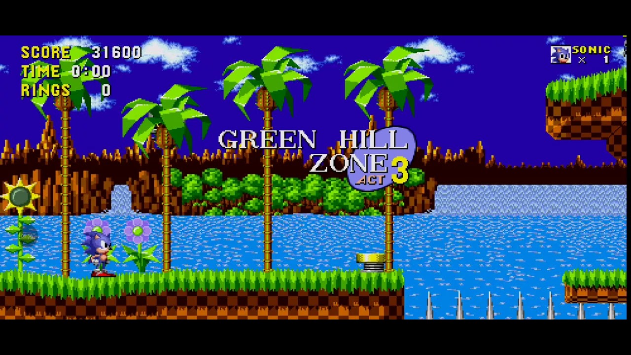 Este es mi primer video de Sonic 1