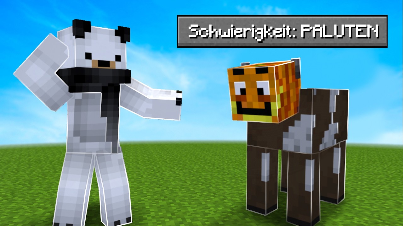 Minecraft, aber ALLE SOUNDS sind Paluten...