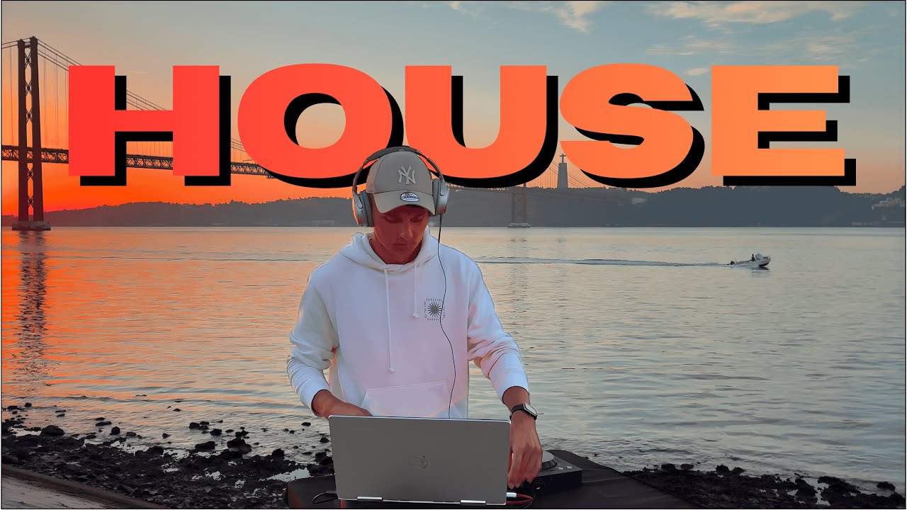Lisbon Golden Bridge Sunrise HOUSE 🌅 MELODIC & AFRO HOUSE Mix 4K | NAVIU°