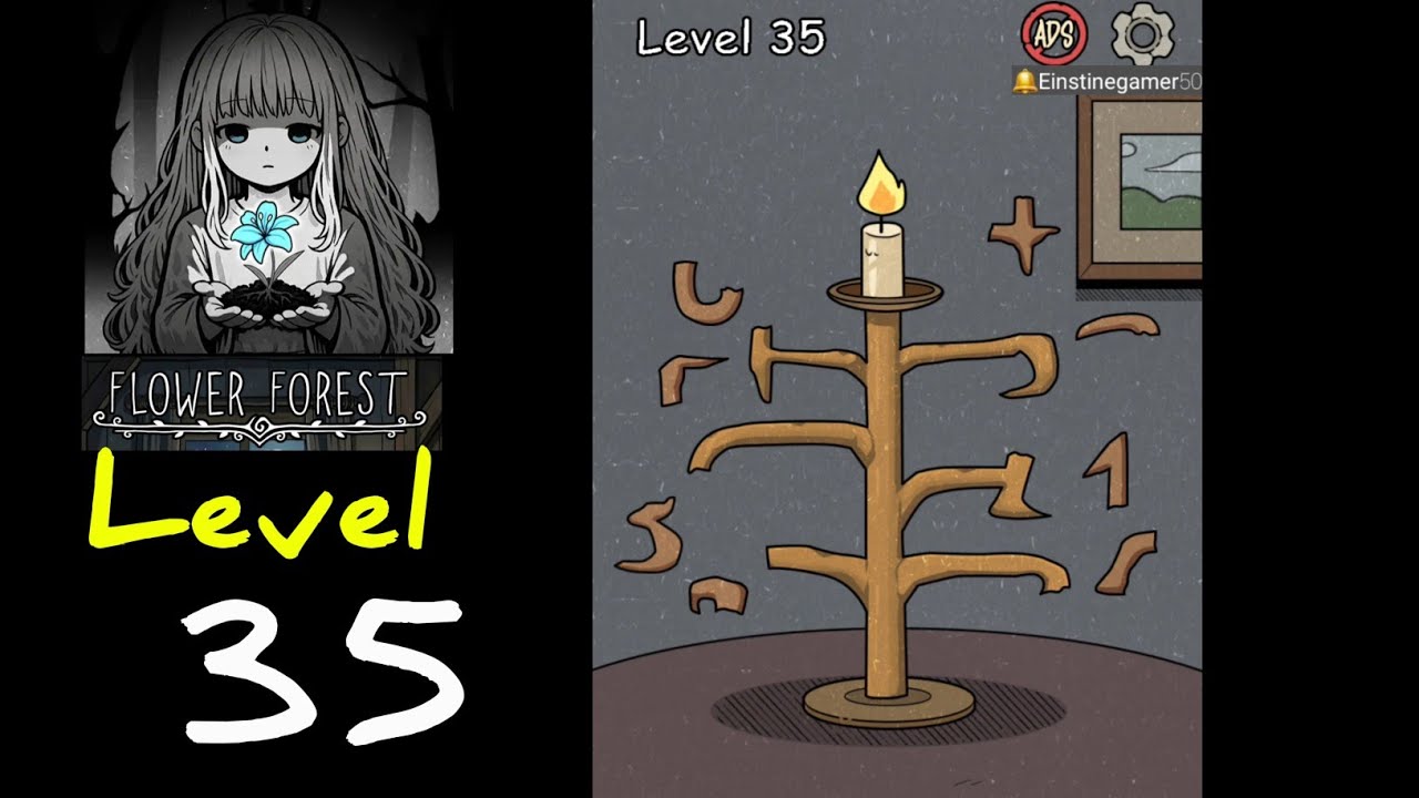 Flower Forest word puzzle Level 35 Gameplay Walkthrough Solution 