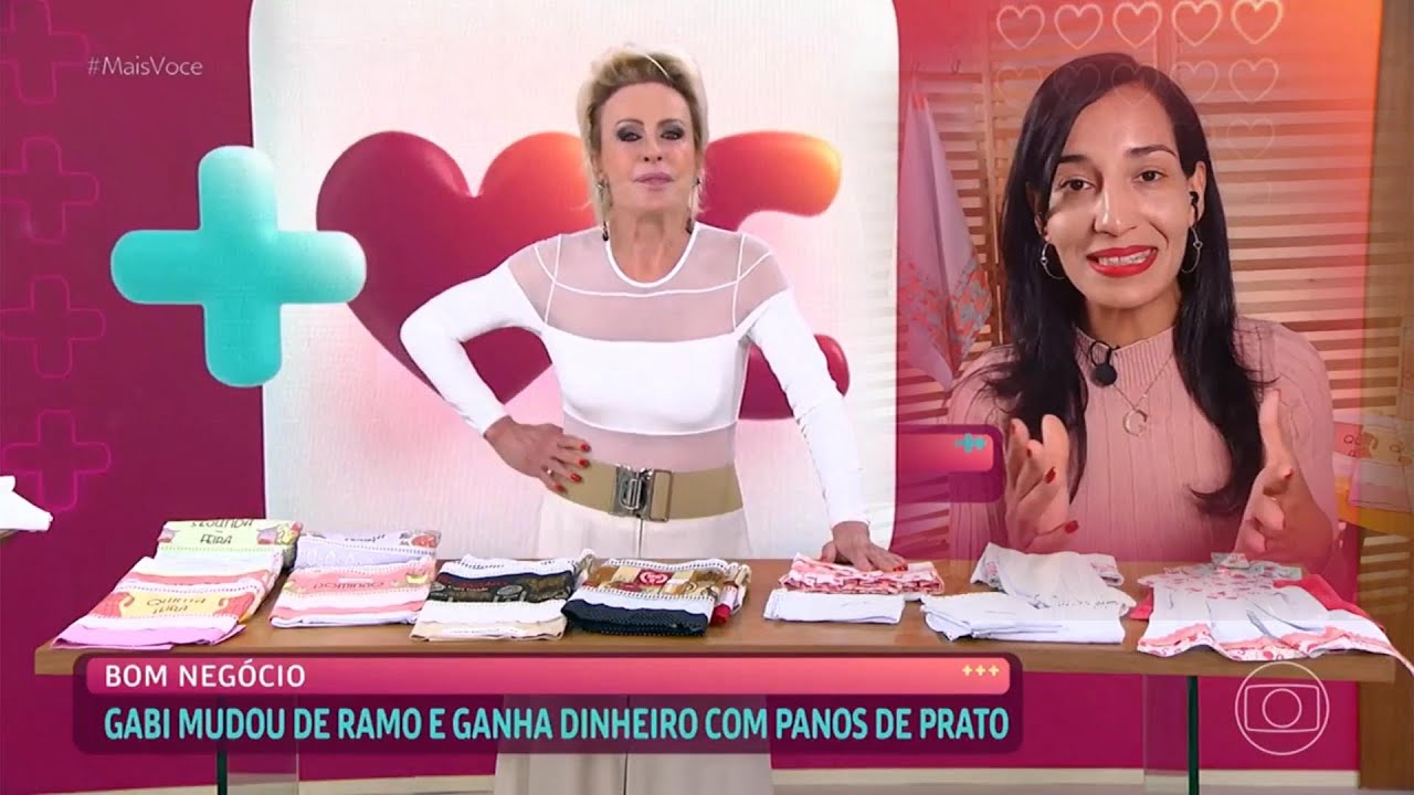 Programa Mais Você - Gabi Reis - link do curso na descrição