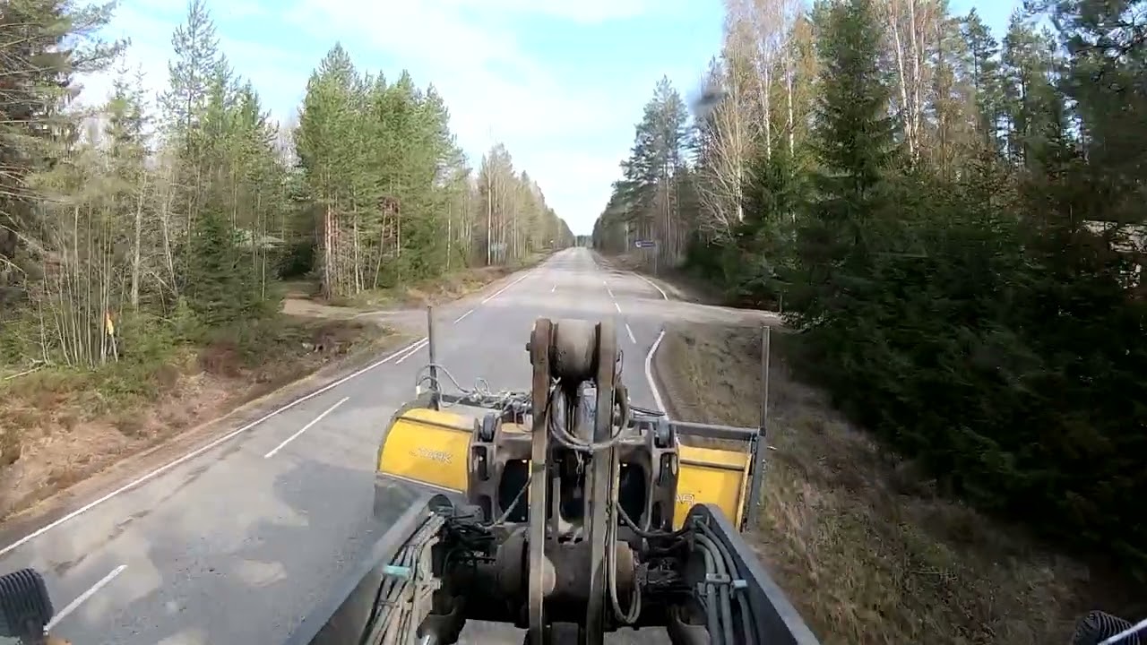 lisää harjaus hommia 90 km hyvästä työstä.