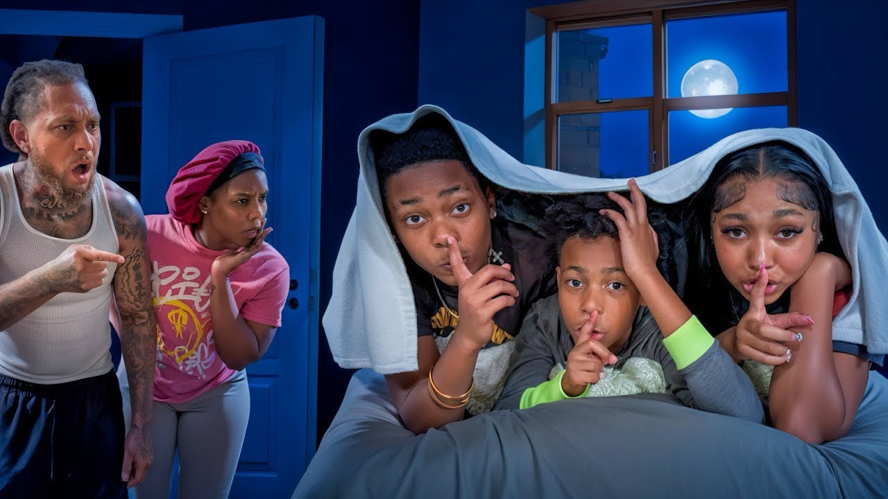 THE KIDS STAYED UP UNTIL 2AM ON A SCHOOL NIGHT 😳