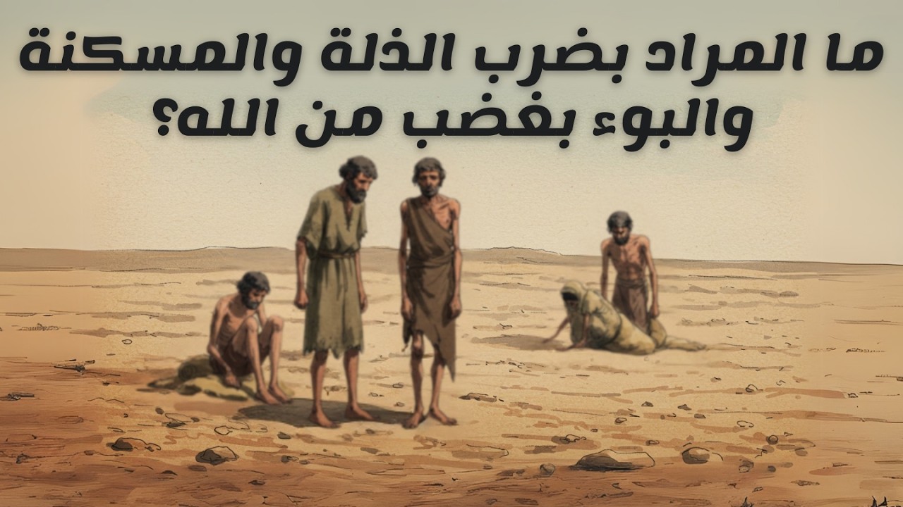 ما المراد بضرب الذلة والمسكنة والبوء بغضب من الله؟
