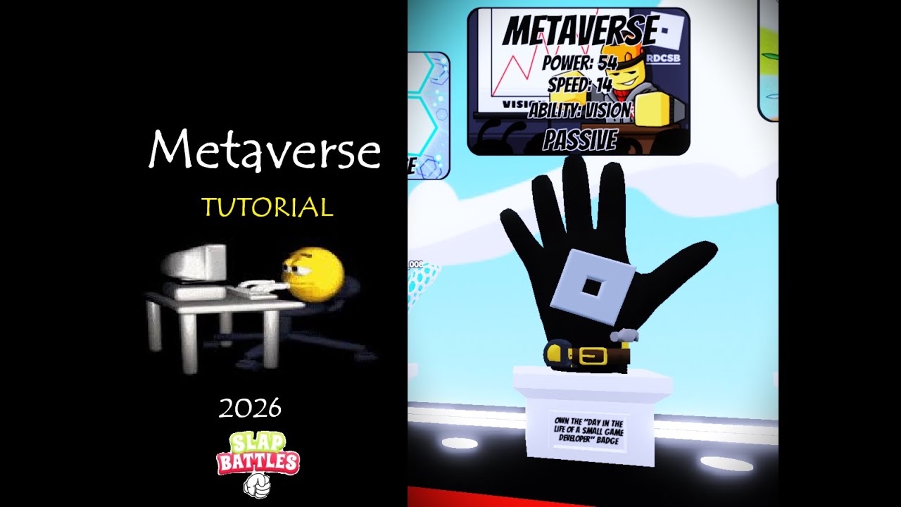 How to get Metaverse glove in Slap Battles 🤚 (Slap Battles 2026)