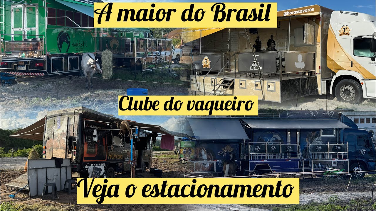 VEJA COMO ESTÁ LOTADO O ESTACIONAMENTO DO CLUBE DO VAQUEIRO 2026