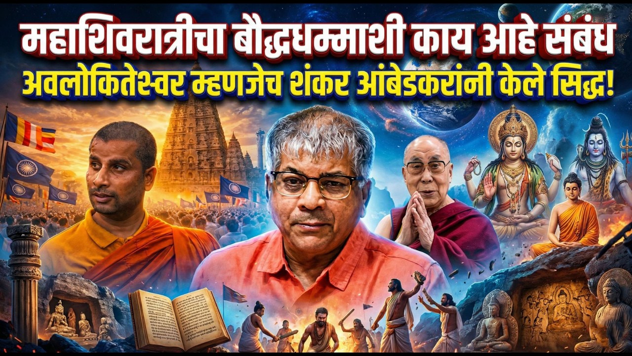 Buddha And Mahashivratri | अवलोकितेश्वर आणि शंकर | Bhante Vinaycharya Mahabodhi Mahavihar 