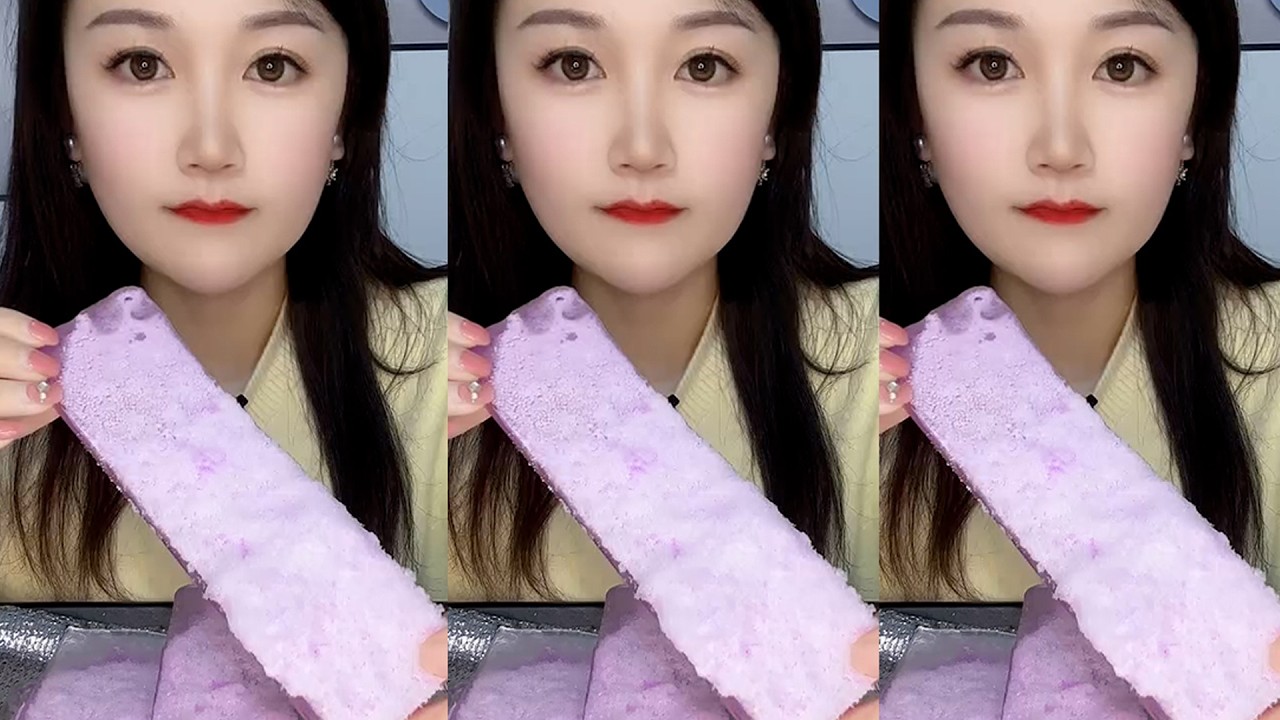 ASMR MUKBANG ICE EATING SOUNDS FROM THE FROZEN WATER