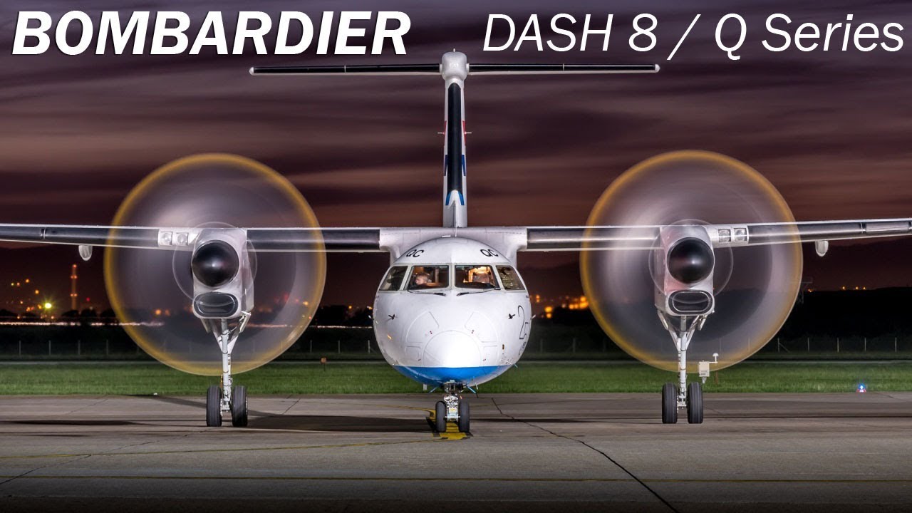 Bombardier Dash 8/Q Series — двигатели с саблями