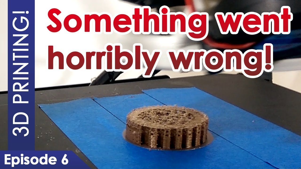 3D Printing with the Maker Select V2 - Ep6 | Something Went Horribly Wrong Time to Disassemble!