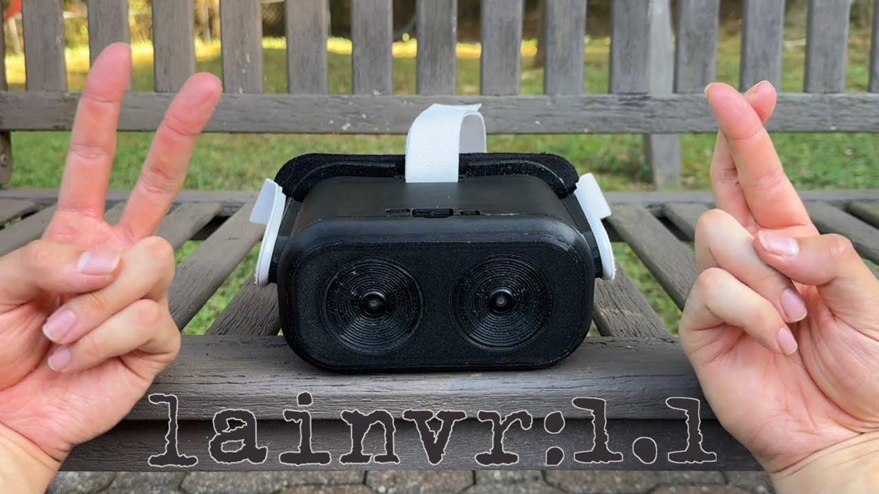 LainVR:1.1 | VRChat + SteamVR on a $100 DIY Headset with Hand Tracking