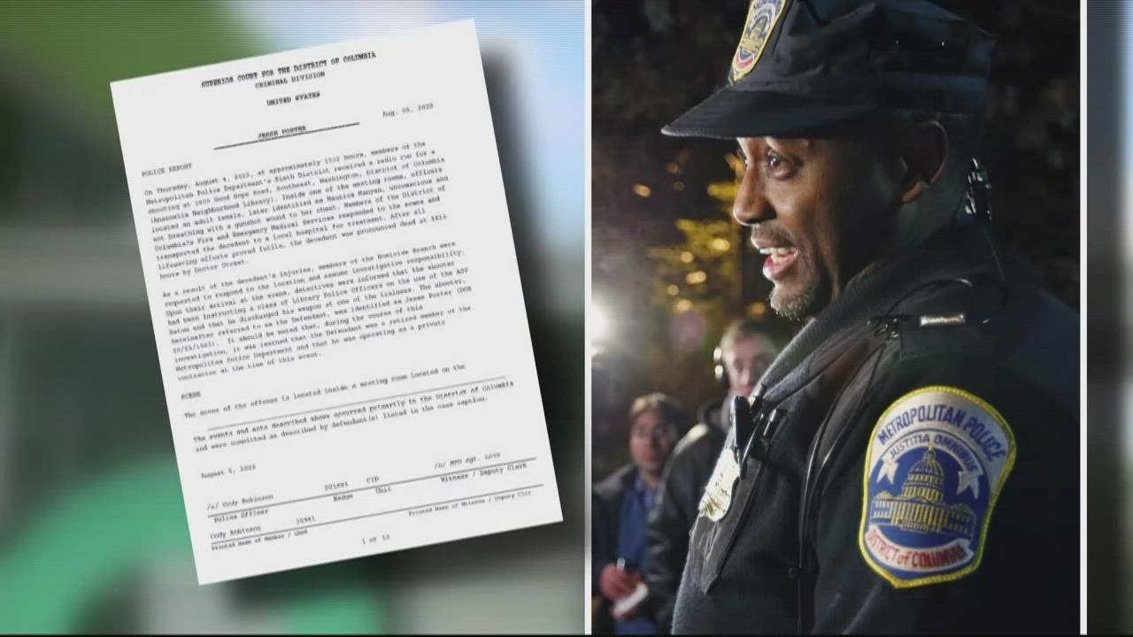 Retired lieutenant charged in shooting of Anacostia Library special police officer