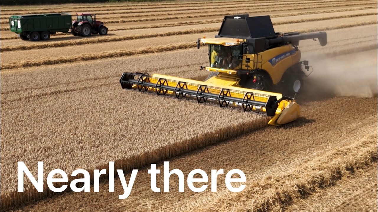 Farm update 382 The end of harvest 2025 is in sight, the balers arrive and fields cleared quickly