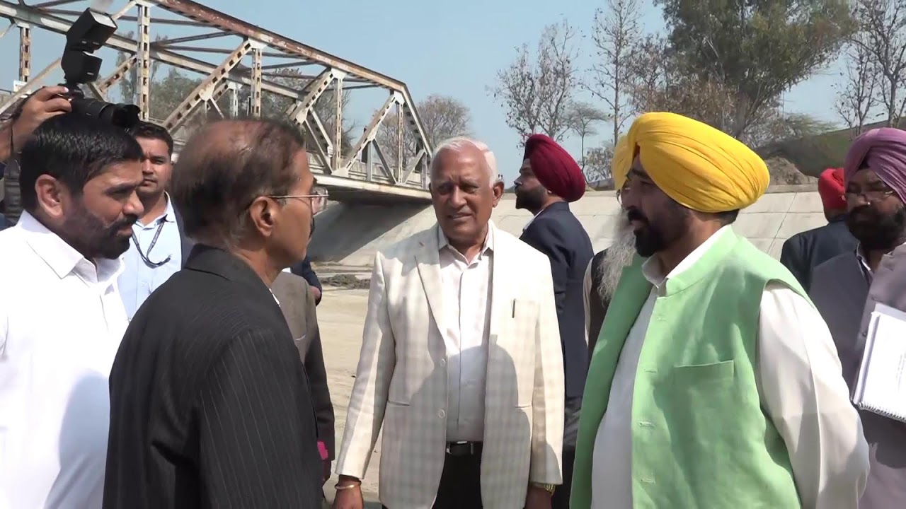 [Live] CM Bhagwant Singh Mann inaugurating relining of Ferozepur feeder canal.