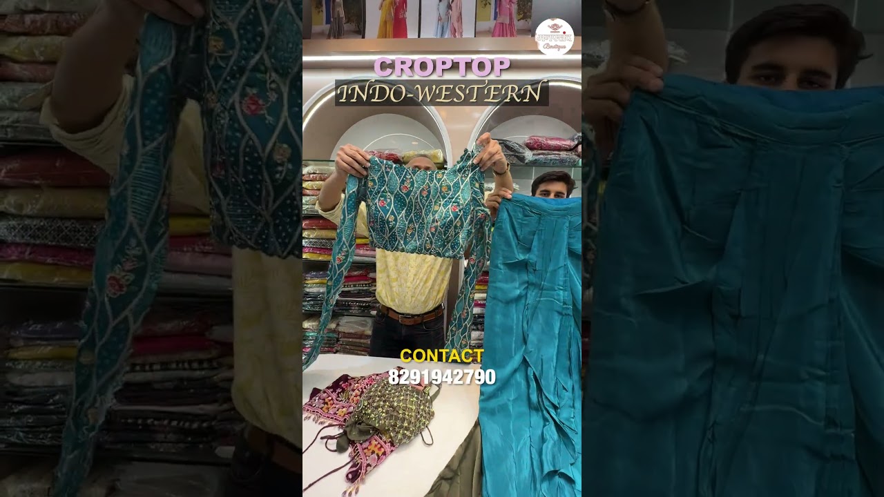 Crop top and Indo Western Dresses 👗🤩