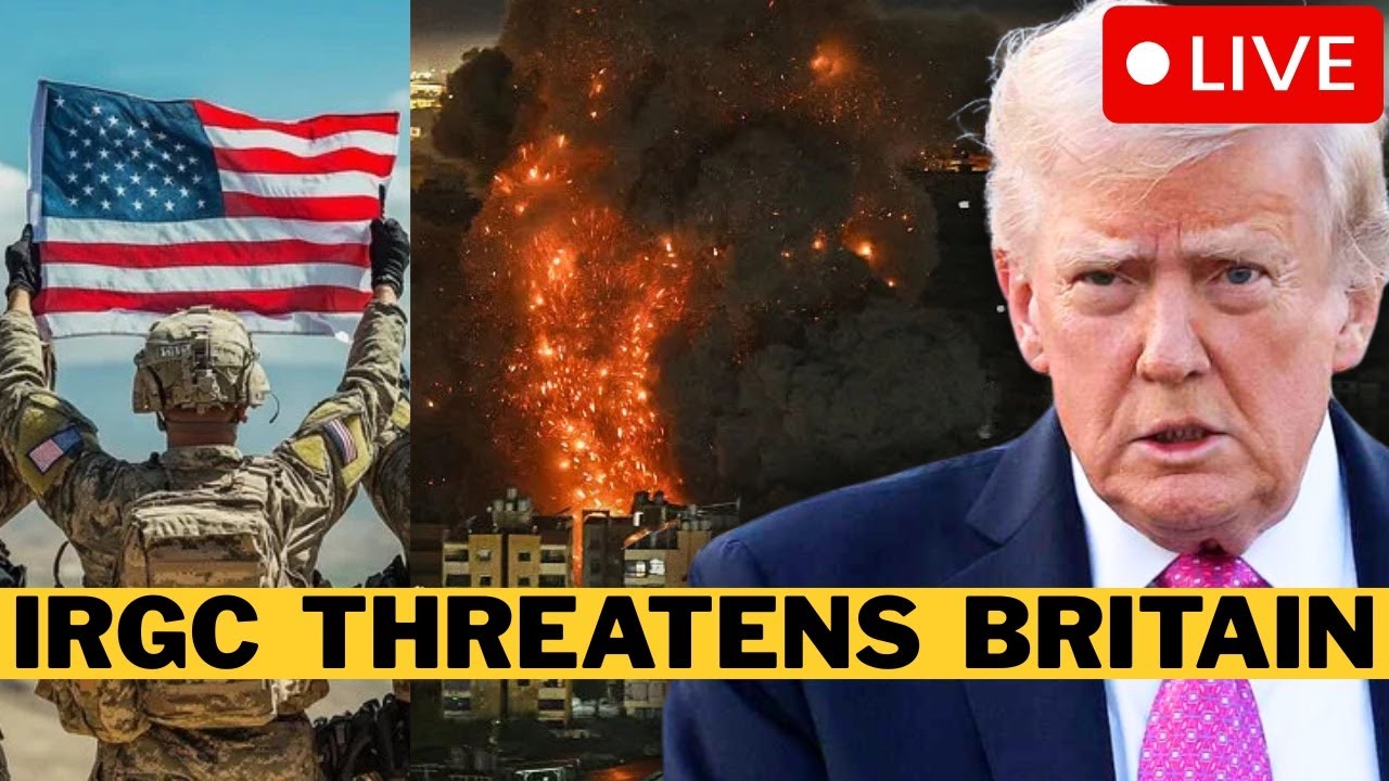 🚨 BREAKING: Trump Prepares Iran Ground Invasion - IRGC Threaten To Attack Britain