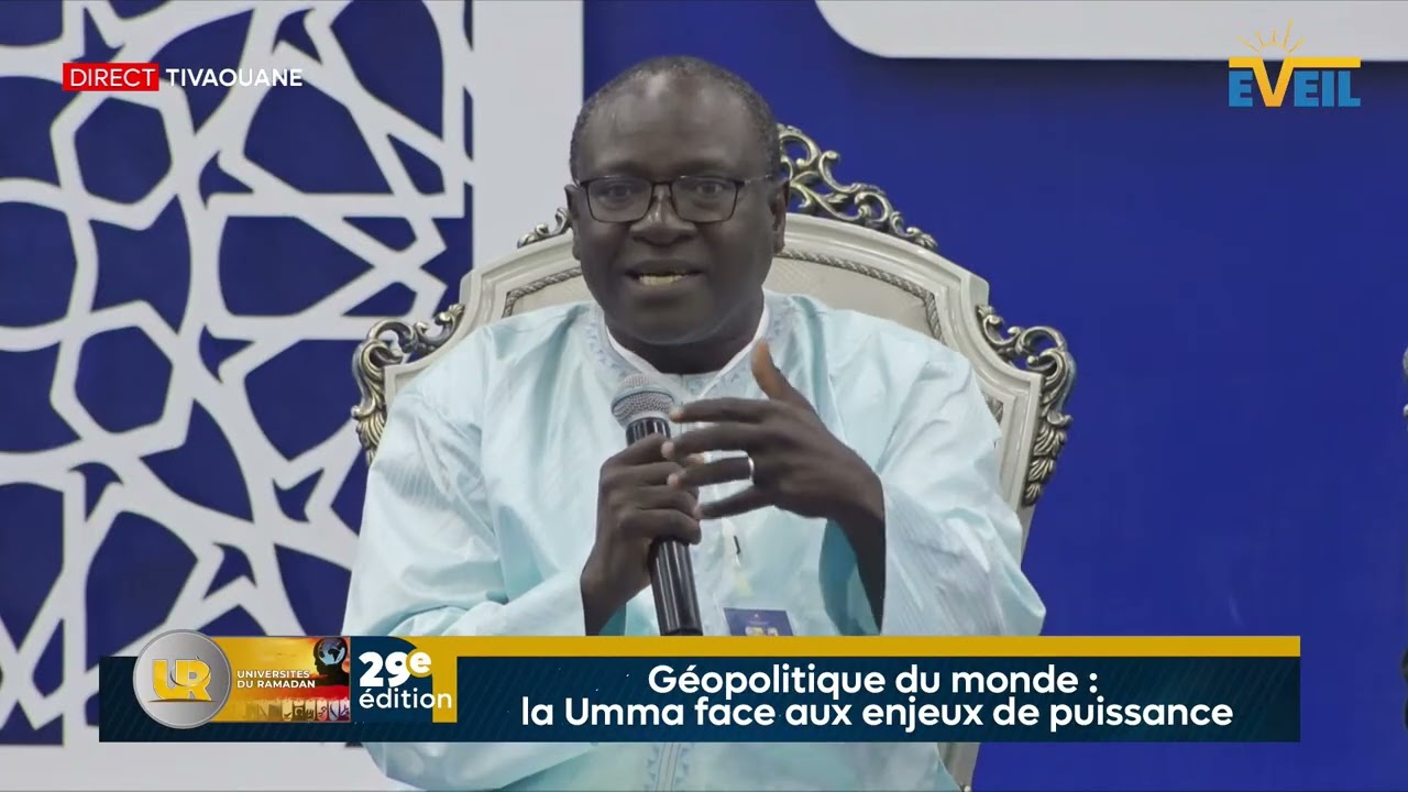 UR 2026- Exposé de Dr. Bakary SAMB sur: Géopolitique du monde : la Umma face aux enjeux de puissance