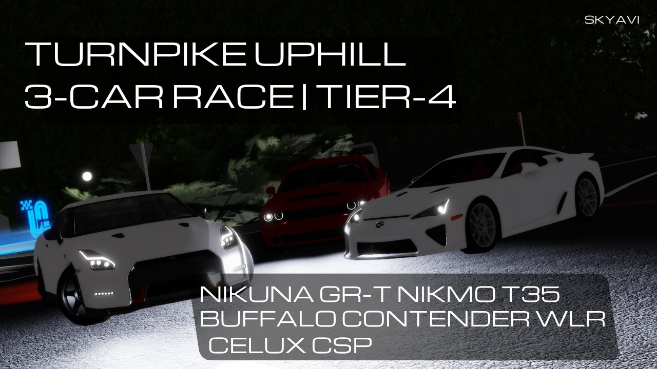 TURNPIKE UPHILL RACE AGAINST FRIENDS' NEW TIER-4 CARS | Midnight Racing: Tokyo