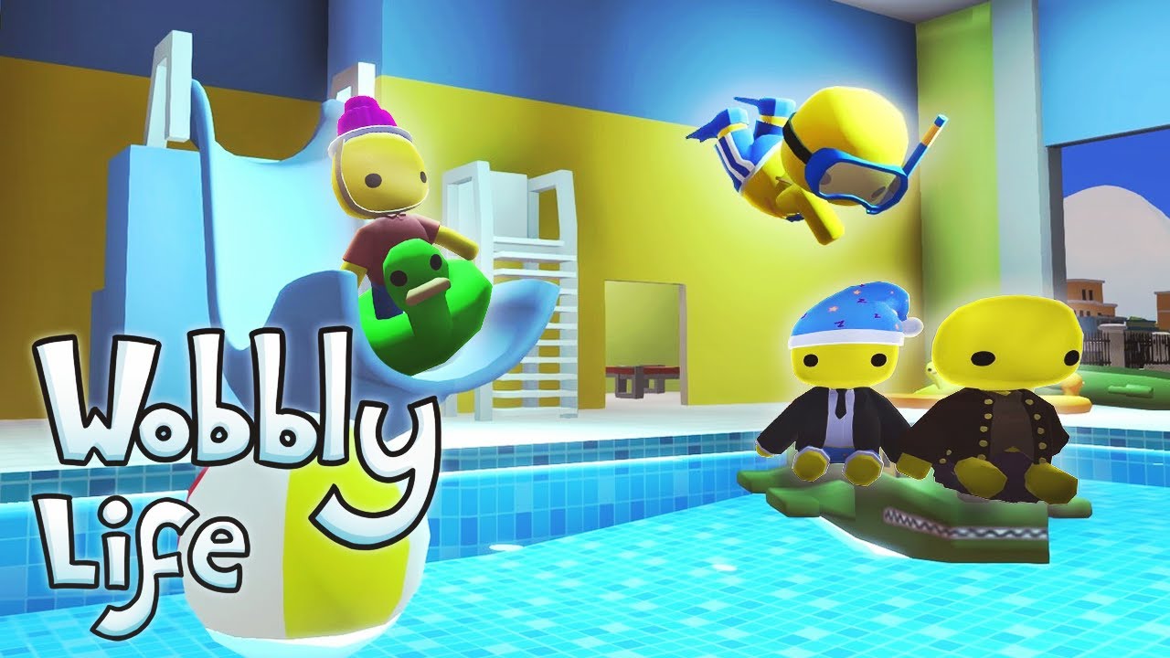 ADIK DAN KAKAKU MENCULIK EMAK KE TAMAN HIBURAN【WOBBLY LIFE】