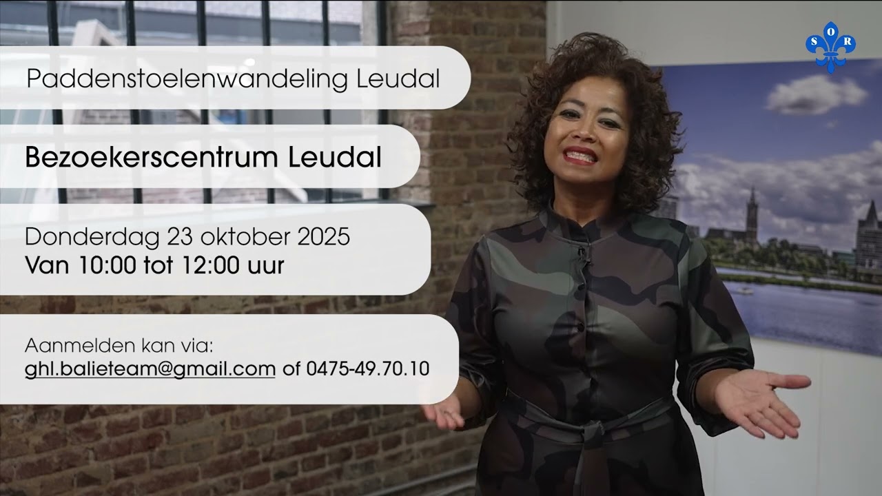 Paddenstoelenwandeling Leudal - Op stap met Brenda