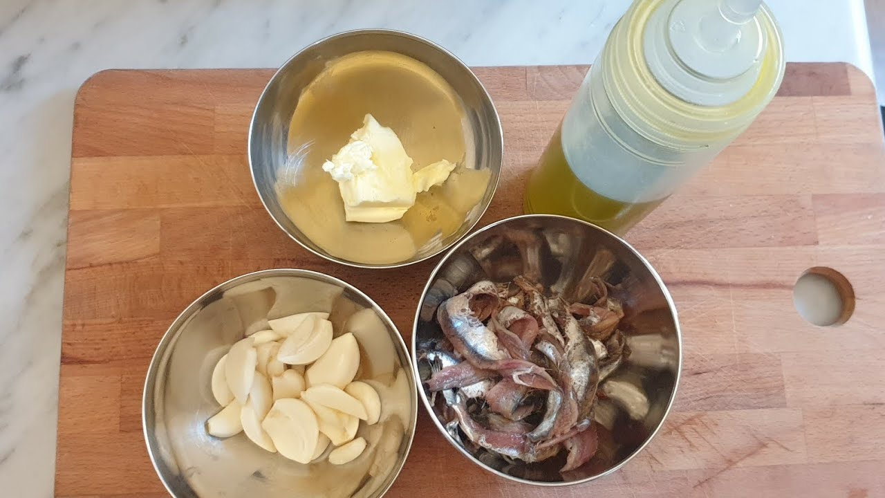La bagna caoda, ricetta definitiva, tutti i passaggi.