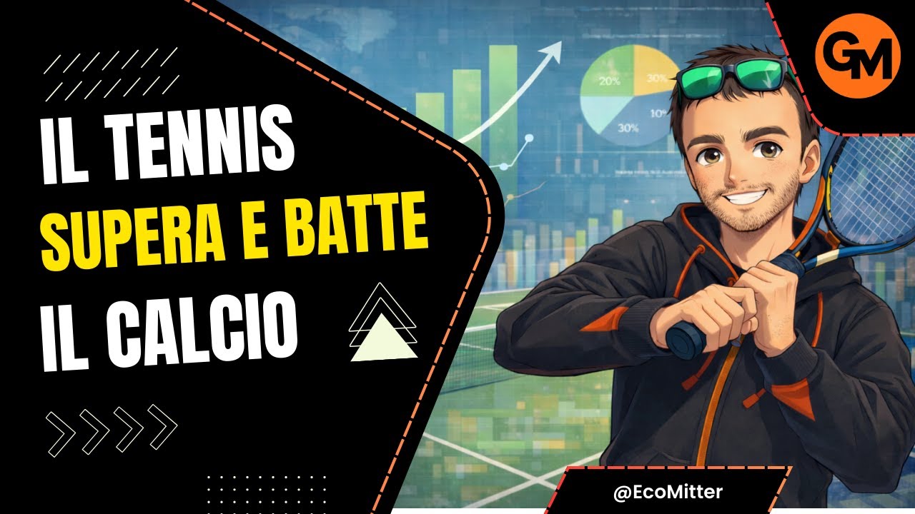Il tennis supera il calcio: analisi economica del sorpasso FITP-FIGC nel 2025