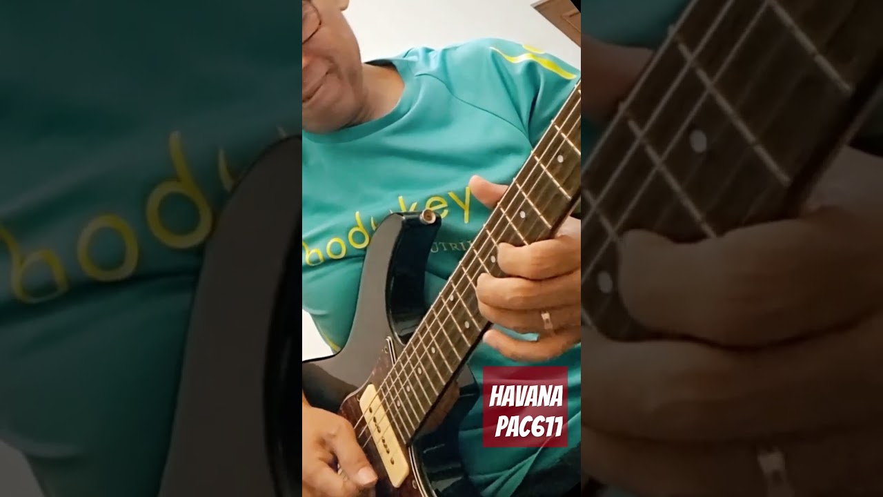 Havana with Yamaha PACIFICA PAC611VFM P90 Clean Neck Tone #havana #yamahapacifica #carvinx60