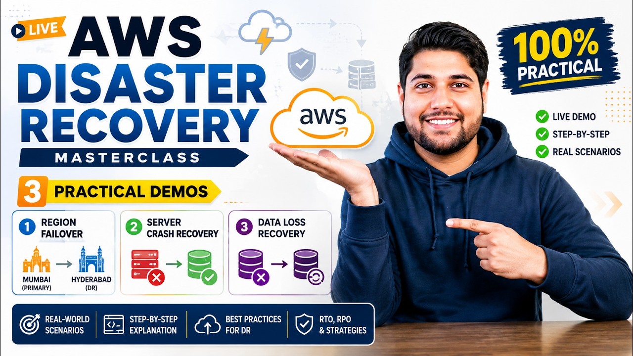 Учебное пособие по аварийному восстановлению в AWS | 3 практических сценария из реальной жизни