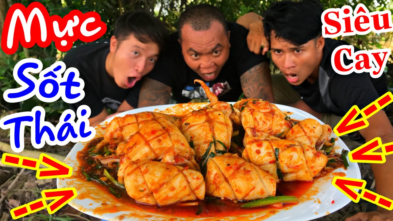 TXTV - Thánh Xàm Làm Món Mực Xào Sa Tế Siêu Cay Ngon Nhứt Nách