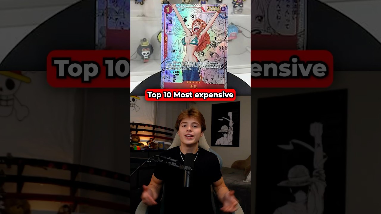 Top 10 most expensive one piece cards