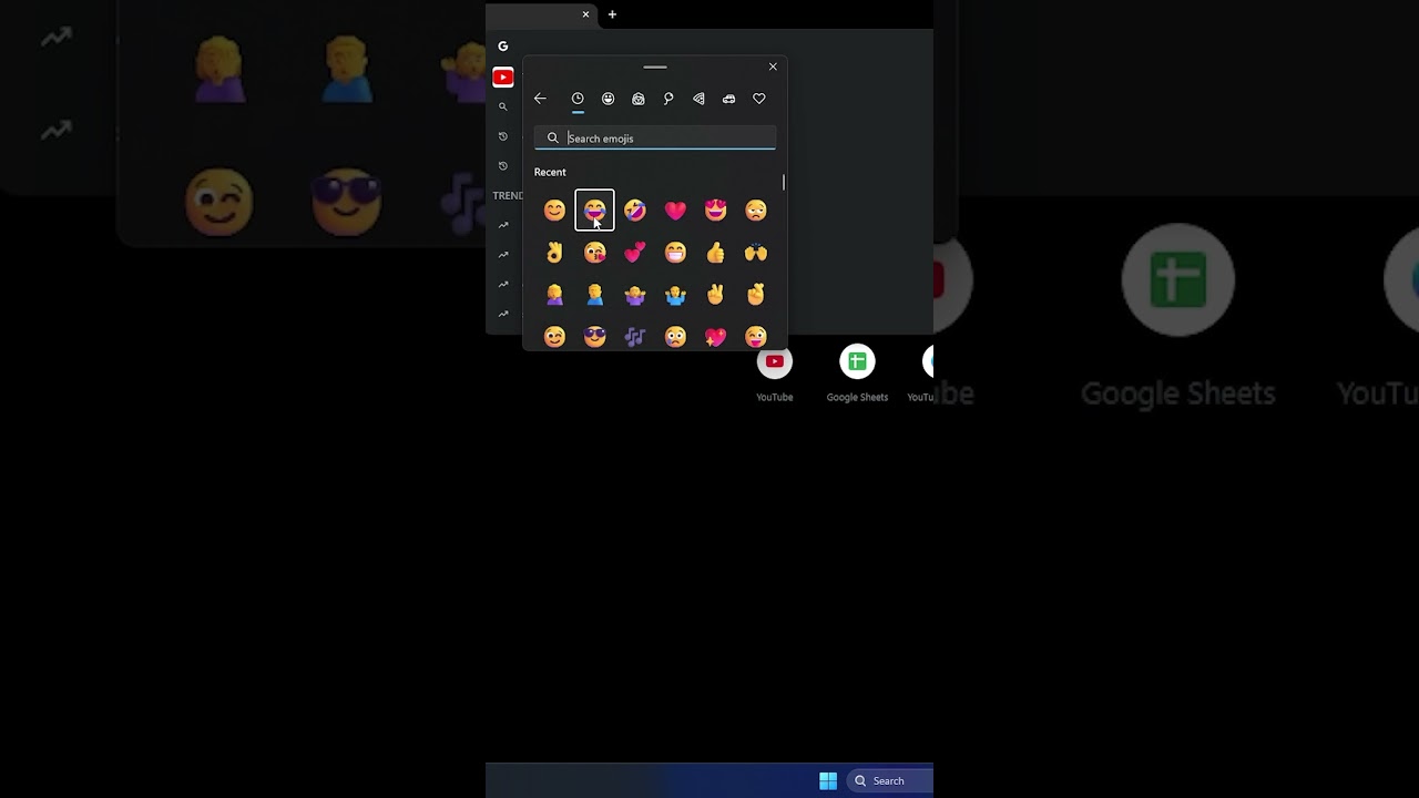 How to Open the Emoji Keyboard in Windows 11 #windows #windows11tips #tech #windows11 #techtutorial