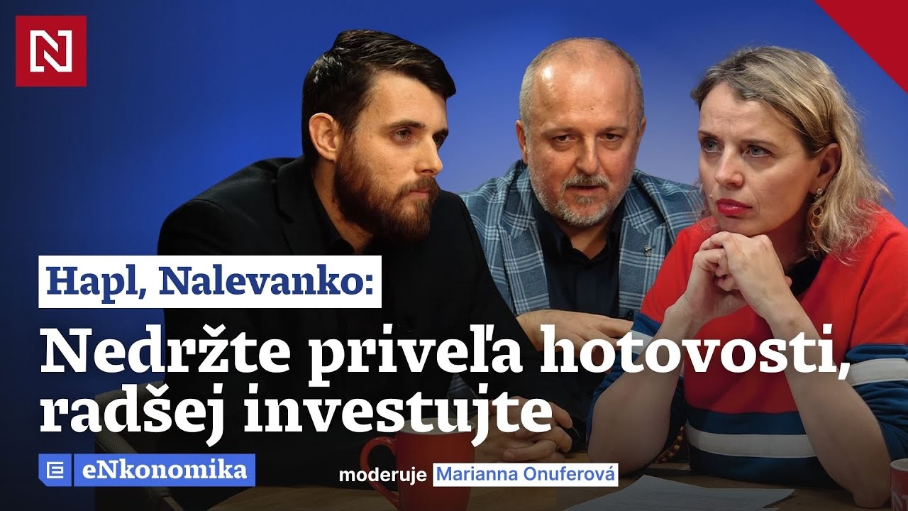 Finančníci: Nedržte priveľa hotovosti, radšej investujte