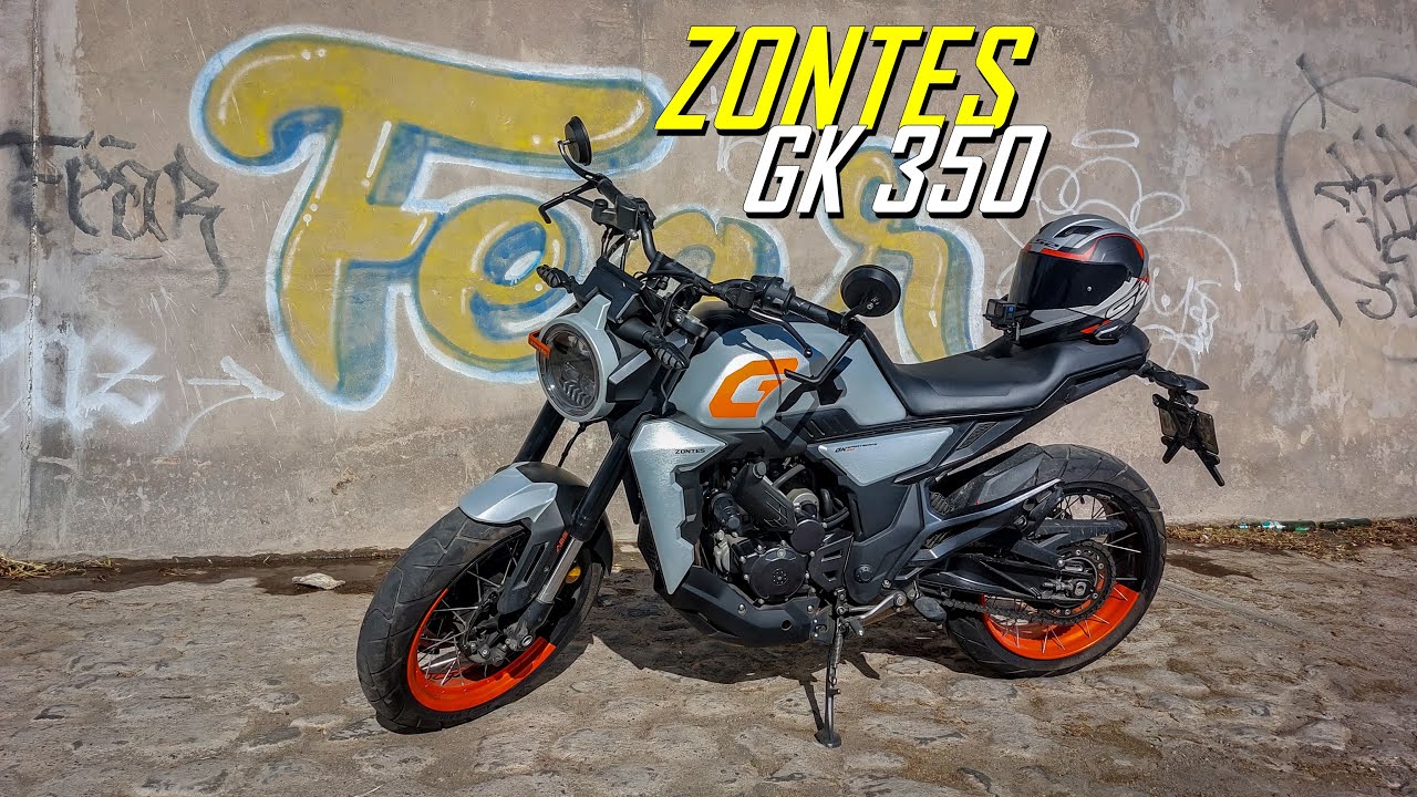 Probando la Nueva Zontes GK 350 | ¿Vale la pena? 🏍️🔥