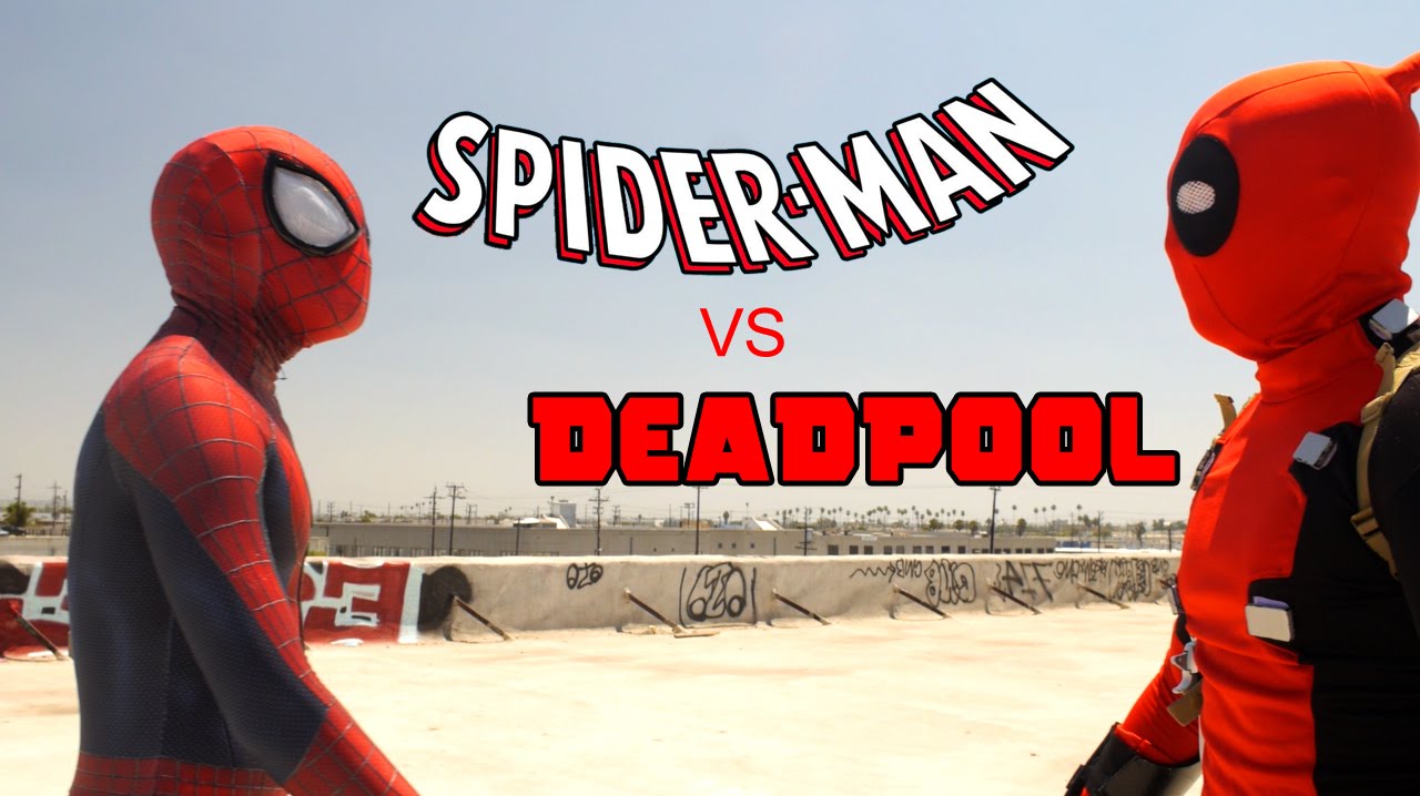 Spider-Man vs Deadpool - Rooftop Dance Battle