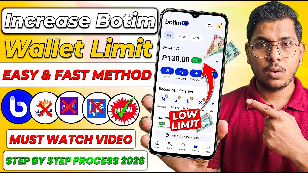 How To Increase Botim Wallet Limit 2026 | Botim Wallet New Limit Increase Method 2026