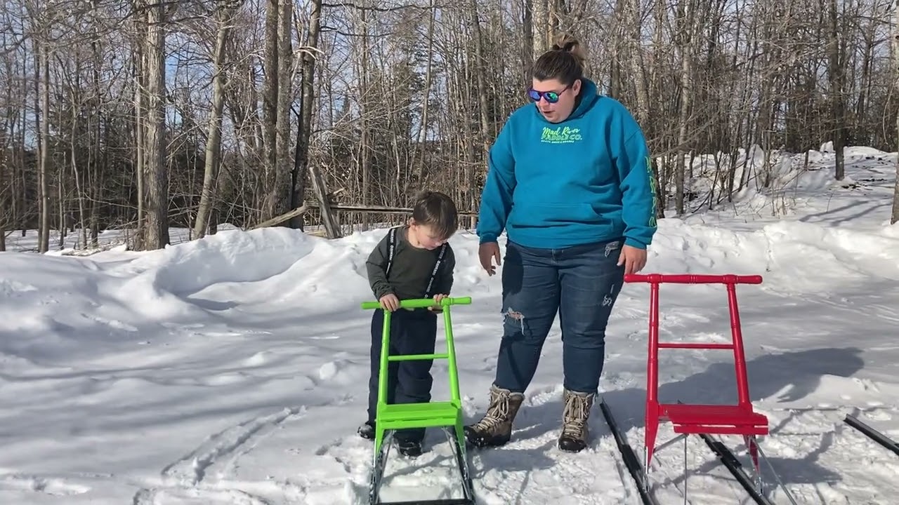 Esla Kicksled sizing with Mad River Paddle Co.