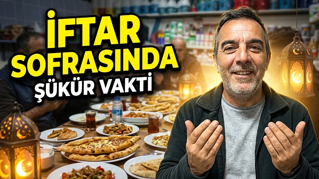 İFTAR YEMEĞİMİZİ BU SENEDE VERDİK ALLAH KABUL ETSİN. 🙏