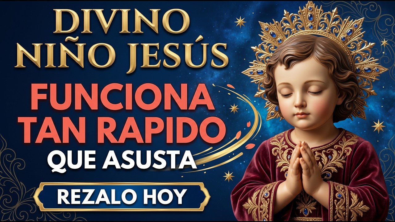 💖REZA ESTA ORACIÓN AL DIVINO NIÑO JESÚS Y EL MILAGRO IMPOSIBLE LLEGARÁ A TU VIDA