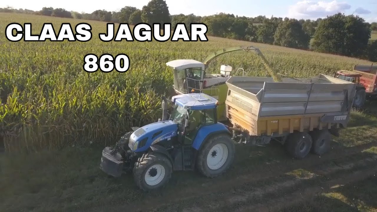 Ensilage de Maïs 2021 Claas 860 6 rangs ETA Travers