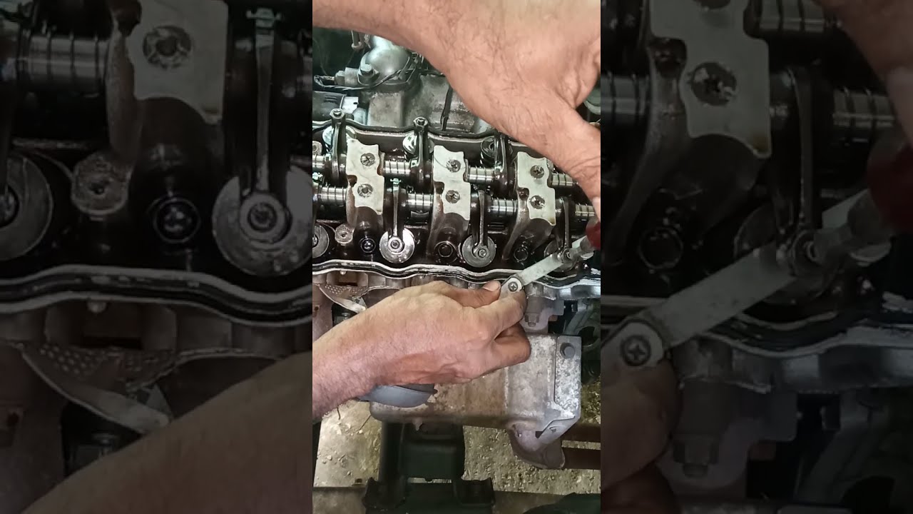 How to set valves gap for F10A engine's.