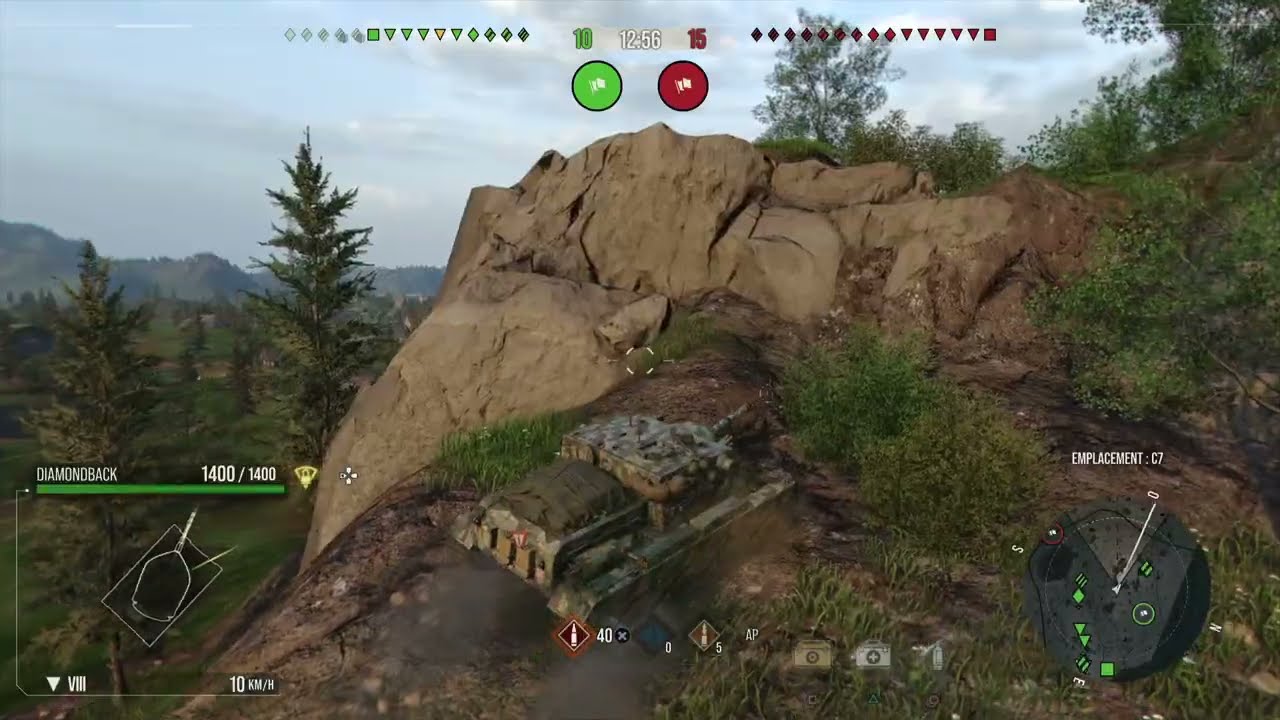 Wot: 5,3k dmg 6 kills (stupid team)
