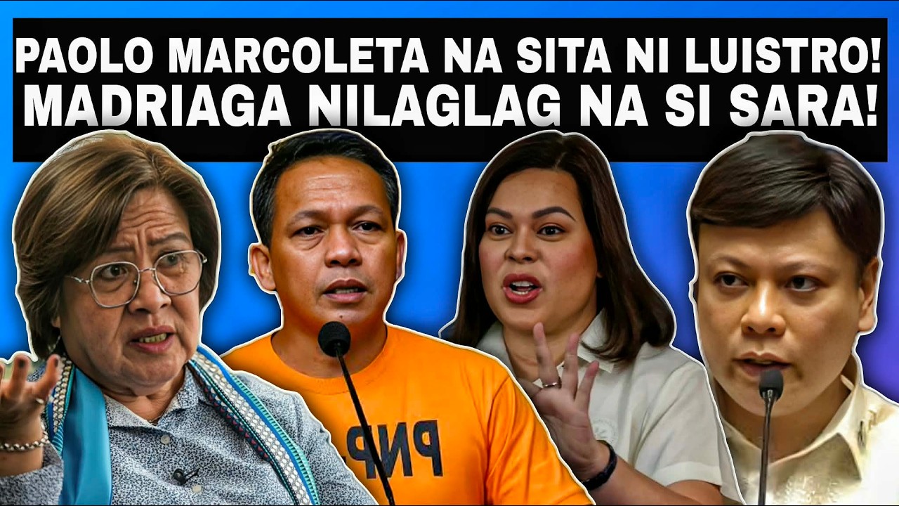 Sara Duterte Impeached Na!!!? Paolo Marcoleta Sinita Ni Luistro!!!