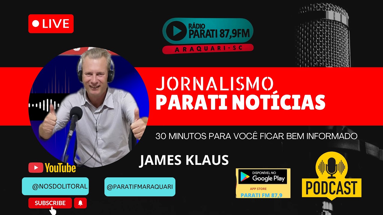 PARATI NOTÍCIAS -19 março 2026 / 30 minutos de boa informação #podcast #grevecaminhoneiros