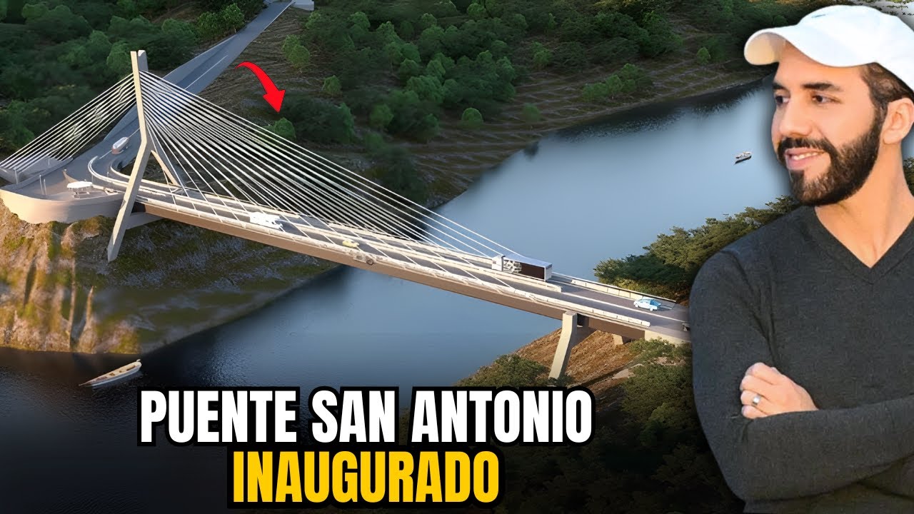 🚧ASÍ avanza la MEGA OBRA del PUENTE  COLGANTE de SAN ANTONIO MOSCO📍